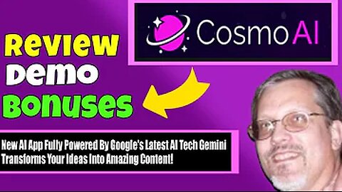 Cosmo AI Review With Full OTO Details Grab My 1200$+ BONUSES 🔥🔥