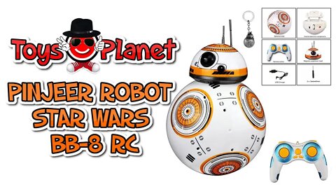 Toys Planet | Pinjeer Star Wars BB-8 RC | Robot Star Wars BB-8 |Remote Control Robot |2021