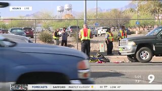 Two cyclists hit in collision on Ajo Way and 2nd Street