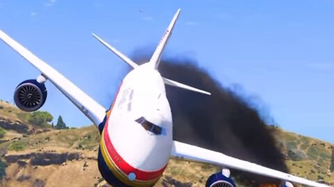 GTA5 Donald Trump Jumping Out Of The Plane/ Amazing