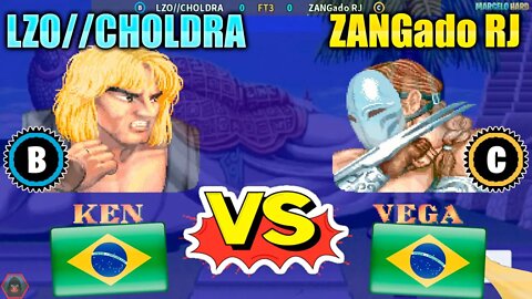 Street Fighter II': Champion Edition (LZO//CHOLDRA Vs. ZANGado RJ) [Brazil Vs. Brazil]