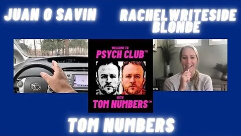 JUAN O SAVIN, Tom NUMBERS & Rachel Writeside Blonde