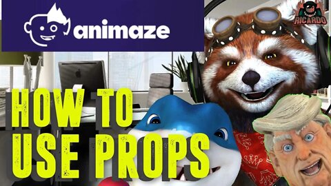 Animaze - How to use Props Tutorial