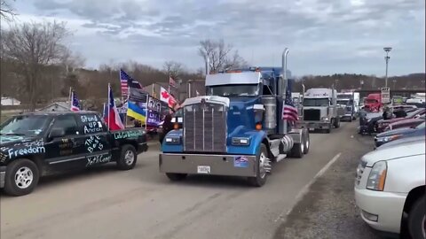The People’s Convoy USA 2022 And The Freedom Convoy USA So Many Showing Amazing Support In America!