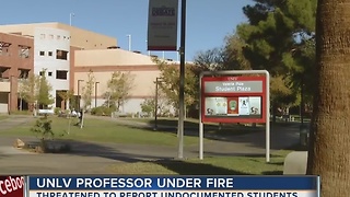 Students and others upset by UNLV teacher's comments