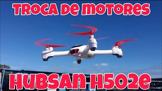 Trocando os Motores do Hubsan h502e