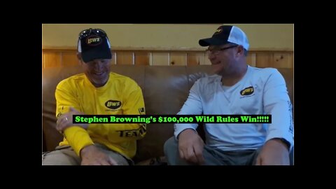 Stephen Browning and his $100,000 WIN on ESPN's Wild Rules Reality TV Show!!!!