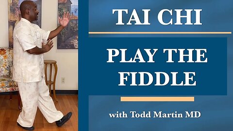 Tai Chi 24 Form Lesson 4 Play the Fiddle with Todd Martin MD