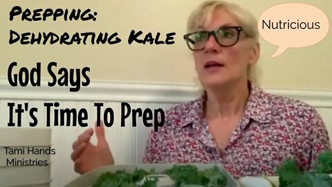 Prepping Made Easy - Dehydrating Kale