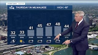 Thursday feels chilly with temps in upper 40s