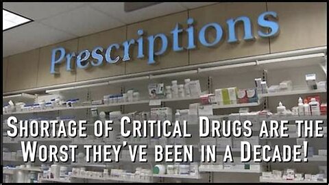 Democrats prove Trump right again, Medication shortages are a national security issue