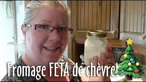 #DIY Faire du FROMAGE #FETA dans une ambiance de NOËL! - #133