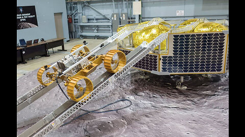 NASA's Moon Rover Lunar Lander Exit Test.