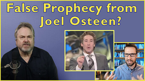 False Prophecy from Joel Osteen? Mike Winger's Facebook Post and My Response