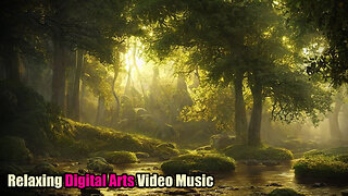 Relaxing Digital Arts Video Music ASMR#1