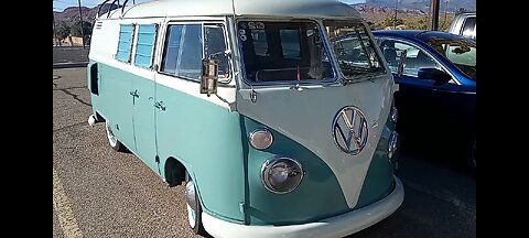 Vintage Volkswagen Van-Camper | Car Spotting in Southern Utah