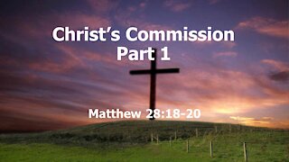 7@7 #95: Christ's Commission 1