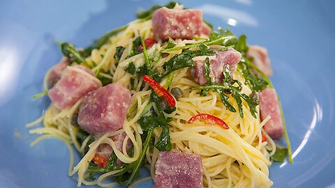 Tuna, Caper & Chili Spaghetti: A Quick & Healthy Supper