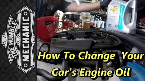 How To Change Your Car's Engine Oil