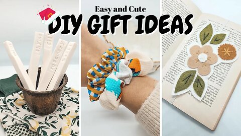 LAST MINUTE DIY CHRISTMAS GIFTS - Easy and Cute Present Ideas