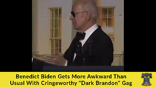 Benedict Biden Gets More Awkward Than Usual With Cringeworthy "Dark Brandon" Gag