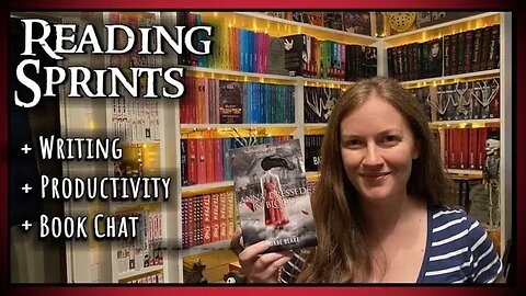 SPRINTS (Tue 5th) Reading + NaNoWriMo chatting, writing, #NaNoWriMo #authortube