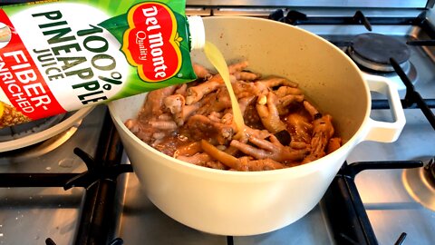 Chicken Feet Humba Recipe