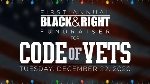 Black & Right Fundraiser for Code of Vets