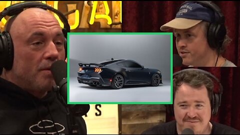 New Ford Mustang Dark Horse and Electric Cars Criticism by Joe Rogan and Guests Matt and Shaine