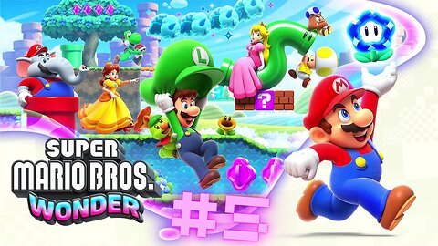 Finishing Up Fluff-Puff Peaks - Super Mario Bros. Wonder (Part 5)