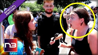 EXCLUSIVE: Watch this Pro-abortion Supporter Get SCHOOLED Outside US Supreme Court