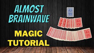 Almost Brainwave - Easy Beginner Magic Trick - Magic Card Trick Tutorial