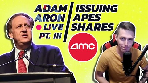 Trey Interviews Adam Aron || Issuing Apes Shares 🦍 pt. 3 || The Rise of 🔴 AMC