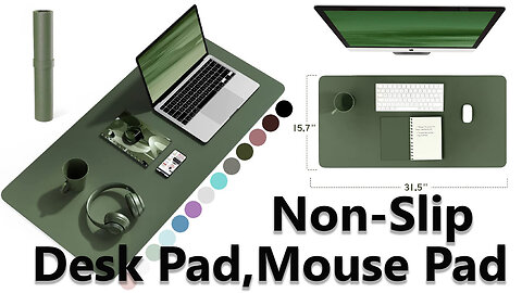 Non Slip Desk Pad,Mouse Pad