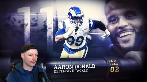 Rugby Player Reacts to AARON DONALD (DT, Rams) #11 The Top 100 NFL Players of 2023