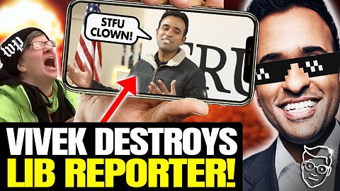 Vivek Gives Scorched-Earth Fake News Masterclass To Lib Reporters FACE | 'I Won't Play Your Game'