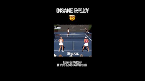 THIS RALLY IS INSANE! 🤯 Pickleball Highlights