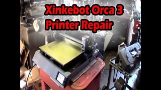 Xinkebot Orca 3 3D Printer Repair, Intermittent Heated Bed Thermistor -14