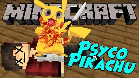 Psyco Pikachu?!? - Minecraft Murder Mystery (ft. @JFrostie)