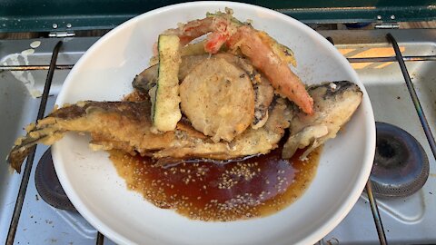 Beer Tempura Rainbow Trout. Camping For Life EPS#14
