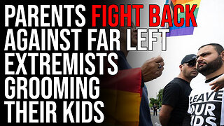 Parents FIGHT BACK Against Far Left Extremists Grooming Their Kids In Street Clash