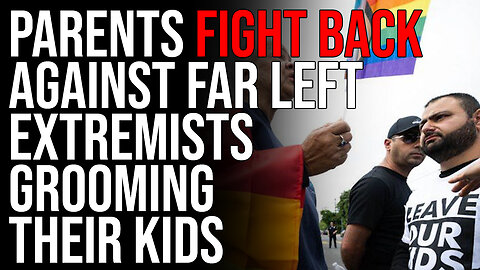 Parents FIGHT BACK Against Far Left Extremists Grooming Their Kids In Street Clash