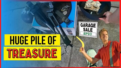 I MADE HOW MUCH??? | Garage Sale Treasure Hunting