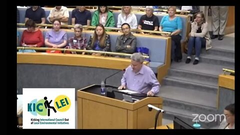 Joel Sussmann Educates Aurora City Council on 15 Minute SMART Cities (Canada)