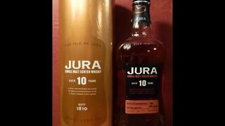 Whiskey Review #138 Jura 10Yr Single Malt Scotch Whisky