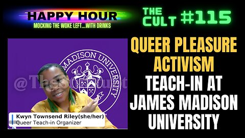 The Cult #115 (HAPPY HOUR): Queer Pleasure Activism at James Madison University