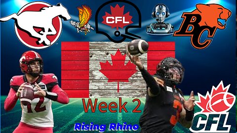 Live CFL Week 2: Calgary Stampeders vs B.C. Lions | AI-Powered Commentary & Reactions