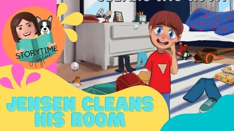 Australian Kids book read aloud - Jensen cleans his room by Coby Greif