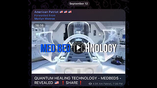 QUANTUM HEALING TECHNOLOGY - MEDBEDS - REVEALED 🇺🇸 ❗SHARE❗