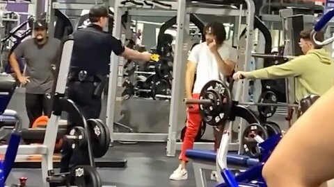 Man Tased by Amarillo Police after Threatening to Fight Officer at the Gym